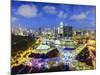 South East Asia, Singapore, View Over Entertainment District of Clarke Quay-Gavin Hellier-Mounted Photographic Print