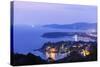 South East Asia, Thailand, Phuket, Kata Beach View Point-Christian Kober-Stretched Canvas