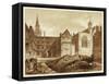 South-East View of Guildhall Chapel and Blackwell Hall, City of London, 1886-null-Framed Stretched Canvas