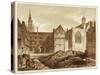 South-East View of Guildhall Chapel and Blackwell Hall, City of London, 1886-null-Stretched Canvas