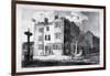 South-east view of Horns Tavern, Kennington, Lambeth, London, c1790-Anon-Framed Giclee Print
