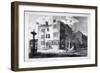 South-east view of Horns Tavern, Kennington, Lambeth, London, c1790-Anon-Framed Giclee Print