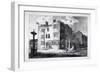 South-east view of Horns Tavern, Kennington, Lambeth, London, c1790-Anon-Framed Giclee Print