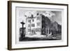 South-east view of Horns Tavern, Kennington, Lambeth, London, c1790-Anon-Framed Giclee Print