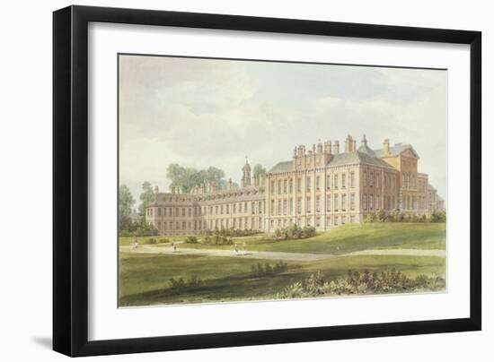 South East View of Kensington Palace, 1826-John Buckler-Framed Giclee Print