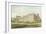 South East View of Kensington Palace, 1826-John Buckler-Framed Giclee Print