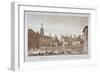 South-East View of Lambeth Palace from the Churchyard, London, 1828-John Chessell Buckler-Framed Giclee Print