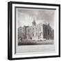 South-East View of St John's Chapel, Bedford Row, Holborn, London, 1832-George Childs-Framed Giclee Print