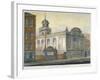 South-East View of the Church of St Stephen, Coleman Street, City of London, 1815-William Pearson-Framed Giclee Print