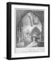 South-East View of the Interior of the Church of St Giles Without Cripplegate, City of London, 1825-null-Framed Giclee Print