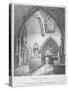 South-East View of the Interior of the Church of St Giles Without Cripplegate, City of London, 1825-null-Stretched Canvas