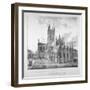 South-East View of the Lady Chapel of St Saviour's Church, as it Will Appear When Restored, C1835-J Harris-Framed Giclee Print