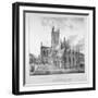 South-East View of the Lady Chapel of St Saviour's Church, as it Will Appear When Restored, C1835-J Harris-Framed Giclee Print