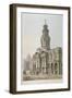 South-East View of the Royal Exchange's South Front, City of London, 1812-Thomas Sutherland-Framed Giclee Print