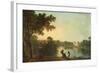 South East View of Wilton from across the River-Richard Wilson-Framed Giclee Print