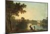 South East View of Wilton from across the River-Richard Wilson-Mounted Giclee Print