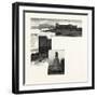 South Eastern Quebec, Chambly, the Old Fort, and Chambly Rapids-null-Framed Giclee Print