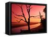 South End Beach at Twilight-James Randklev-Framed Stretched Canvas