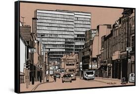 South End - Croydon, 2016-Matt Bannister-Framed Stretched Canvas