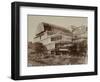 South End of Crystal Palace During Construction-null-Framed Photographic Print