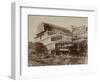 South End of Crystal Palace During Construction-null-Framed Photographic Print