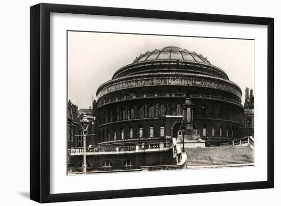 South Entrance of the Royal Albert Hall, London, Early 20th Century-null-Framed Giclee Print