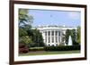 South Facade and South Lawn of the White House in Washington DC in Spring Colors-1photo-Framed Photographic Print