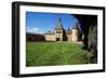 South Facade of Chateau De Corcelles, Corcelles-En-Beaujolais, Rhone-Alpes, France-null-Framed Giclee Print