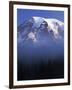 South face of Mt. Rainier at sunrise, Mt. Rainier National Park, Washington, USA-Charles Gurche-Framed Photographic Print