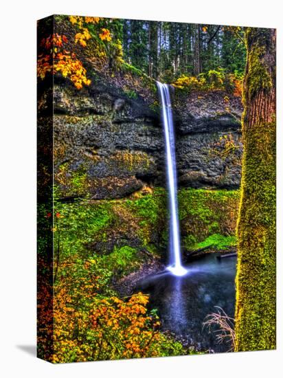 South Falls at Silver Falls State Park, Oregon, USA-Joe Restuccia III-Stretched Canvas
