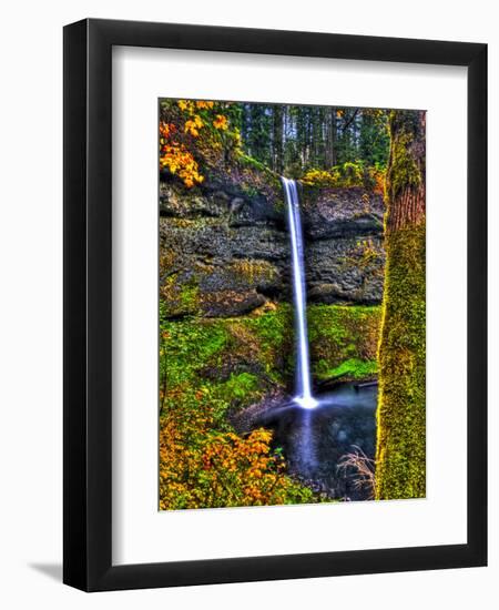 South Falls at Silver Falls State Park, Oregon, USA-Joe Restuccia III-Framed Premium Photographic Print