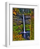 South Falls at Silver Falls State Park, Oregon, USA-Joe Restuccia III-Framed Photographic Print