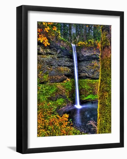 South Falls at Silver Falls State Park, Oregon, USA-Joe Restuccia III-Framed Photographic Print