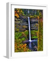 South Falls at Silver Falls State Park, Oregon, USA-Joe Restuccia III-Framed Photographic Print