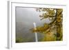 South Falls in Autumn, Silver Falls State Park Near Silverton, Oregon-Chuck Haney-Framed Photographic Print