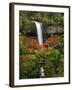 South Falls in Autumn, Silver Falls State Park, Oregon, USA-Michel Hersen-Framed Premium Photographic Print