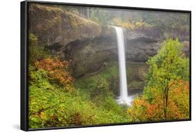 South Falls, Silver Falls State Park, Oregon, USA-Jamie & Judy Wild-Framed Photographic Print