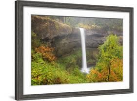 South Falls, Silver Falls State Park, Oregon, USA-Jamie & Judy Wild-Framed Photographic Print