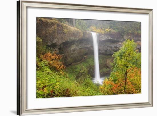 South Falls, Silver Falls State Park, Oregon, USA-Jamie & Judy Wild-Framed Photographic Print