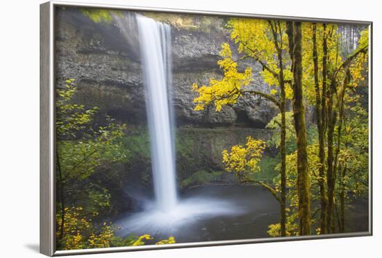 South Falls, Silver Falls State Park, Oregon, USA-Jamie & Judy Wild-Framed Photographic Print