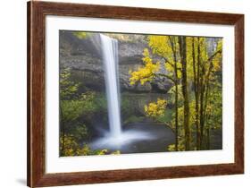 South Falls, Silver Falls State Park, Oregon, USA-Jamie & Judy Wild-Framed Photographic Print