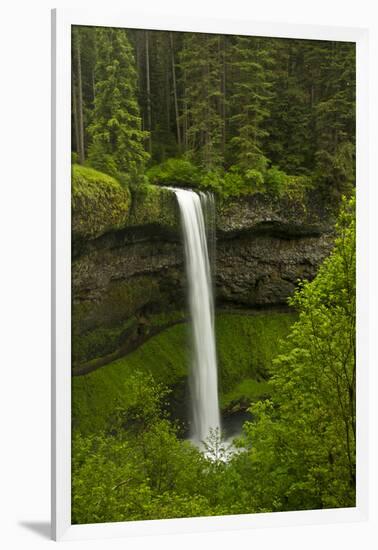 South Falls, Silver Falls State Park, Oregon, Usa-Michel Hersen-Framed Photographic Print