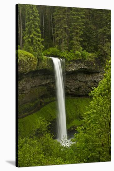 South Falls, Silver Falls State Park, Oregon, Usa-Michel Hersen-Stretched Canvas