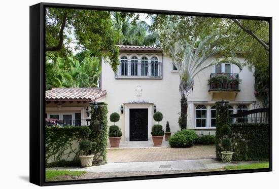 South Florida Home Exterior-felix mizioznikov-Framed Stretched Canvas