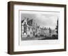 South Front of All Souls College, Oxford University, 1834-John Le Keux-Framed Giclee Print