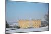 South Front of Chatsworth House Seen from Beyond the Emperor Fountain, Derbyshire-null-Mounted Photographic Print