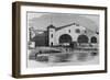 South Front of the Great Central Railway Station, Just Completed at Chicago, Ill.-null-Framed Giclee Print