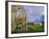 South Gabled End of the Lay Brothers Refectory and Remains of the Church Beyond, Surrey, England-Pearl Bucknell-Framed Photographic Print