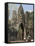 South Gate, Angkor Thom, Angkor Archaeological Park, UNESCO World Heritage Site, Cambodia-Richard Maschmeyer-Framed Stretched Canvas