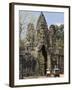 South Gate, Angkor Thom, Angkor Archaeological Park, UNESCO World Heritage Site, Cambodia-Richard Maschmeyer-Framed Photographic Print